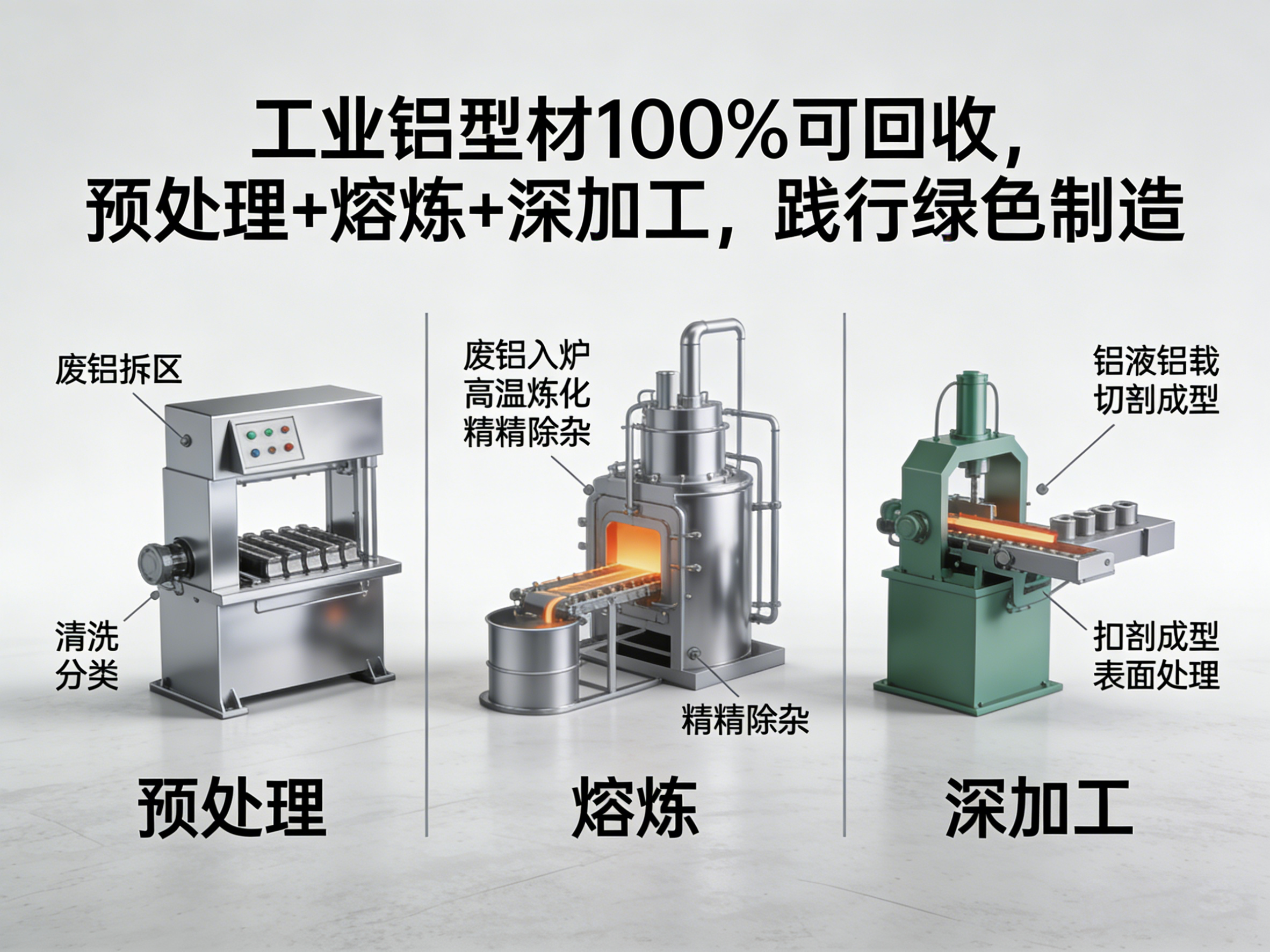 工業(yè)鋁型材回收再利用技術(shù)及廠家環(huán)保資質(zhì)解析
